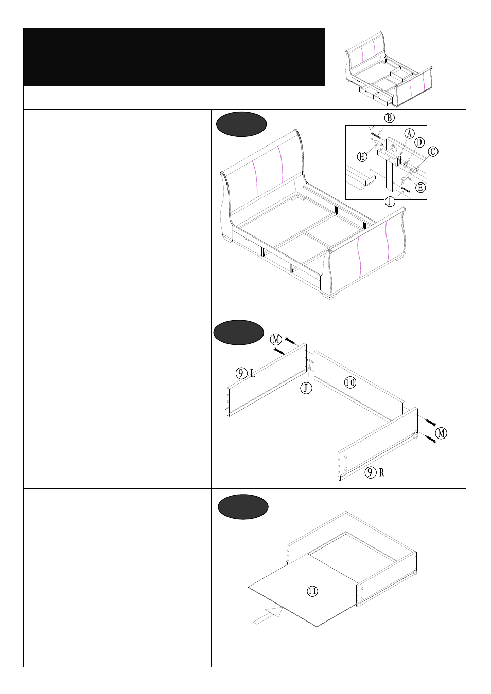 Assembly | Dreams Bruges Bedstead King Size User Manual | Page 4 / 6