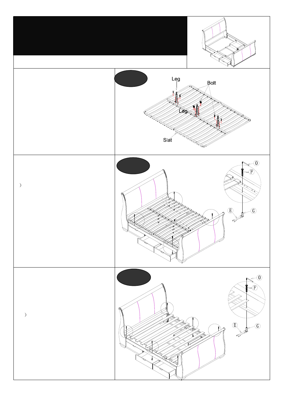 Assembly | Dreams Bruges Bedstead King Size User Manual | Page 6 / 6