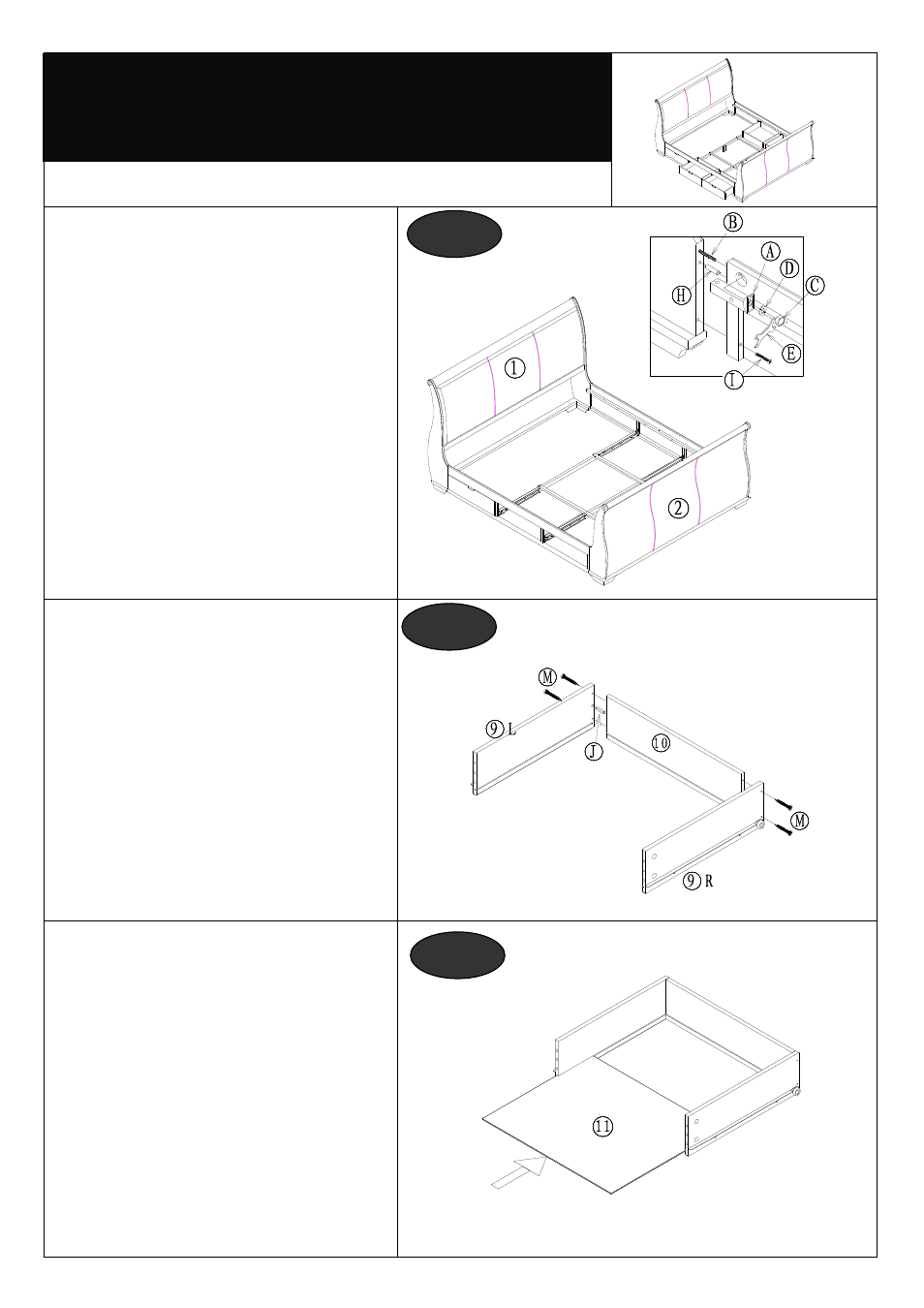 Assembly | Dreams Bruges Bedstead Super King Size User Manual | Page 4 / 7