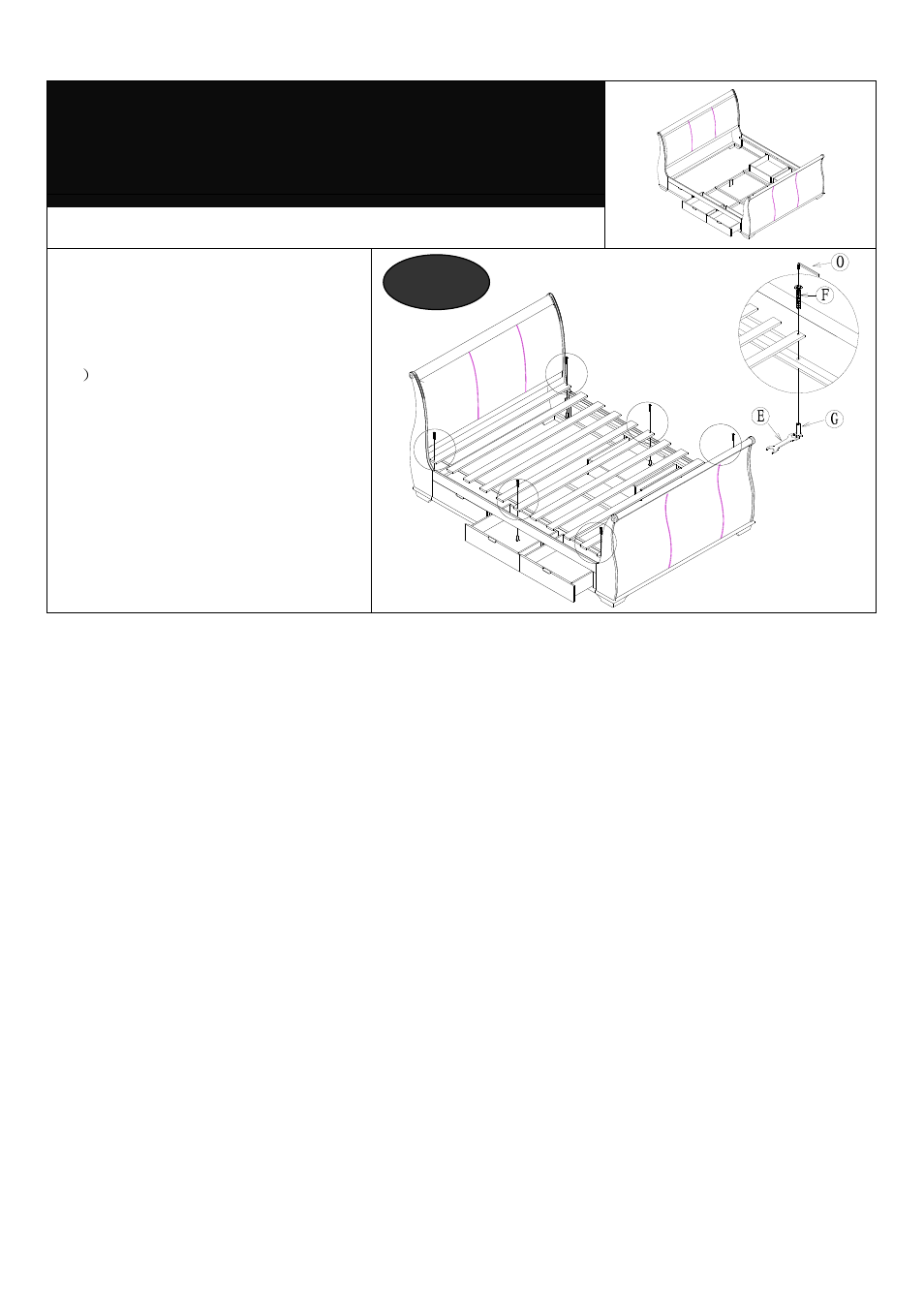 Assembly | Dreams Bruges Bedstead Super King Size User Manual | Page 7 / 7