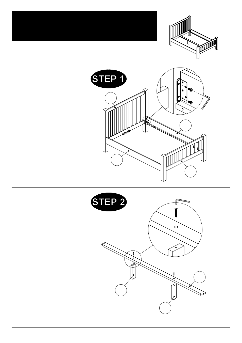Assembly | Dreams Kingsbury Bedstead User Manual | Page 3 / 6