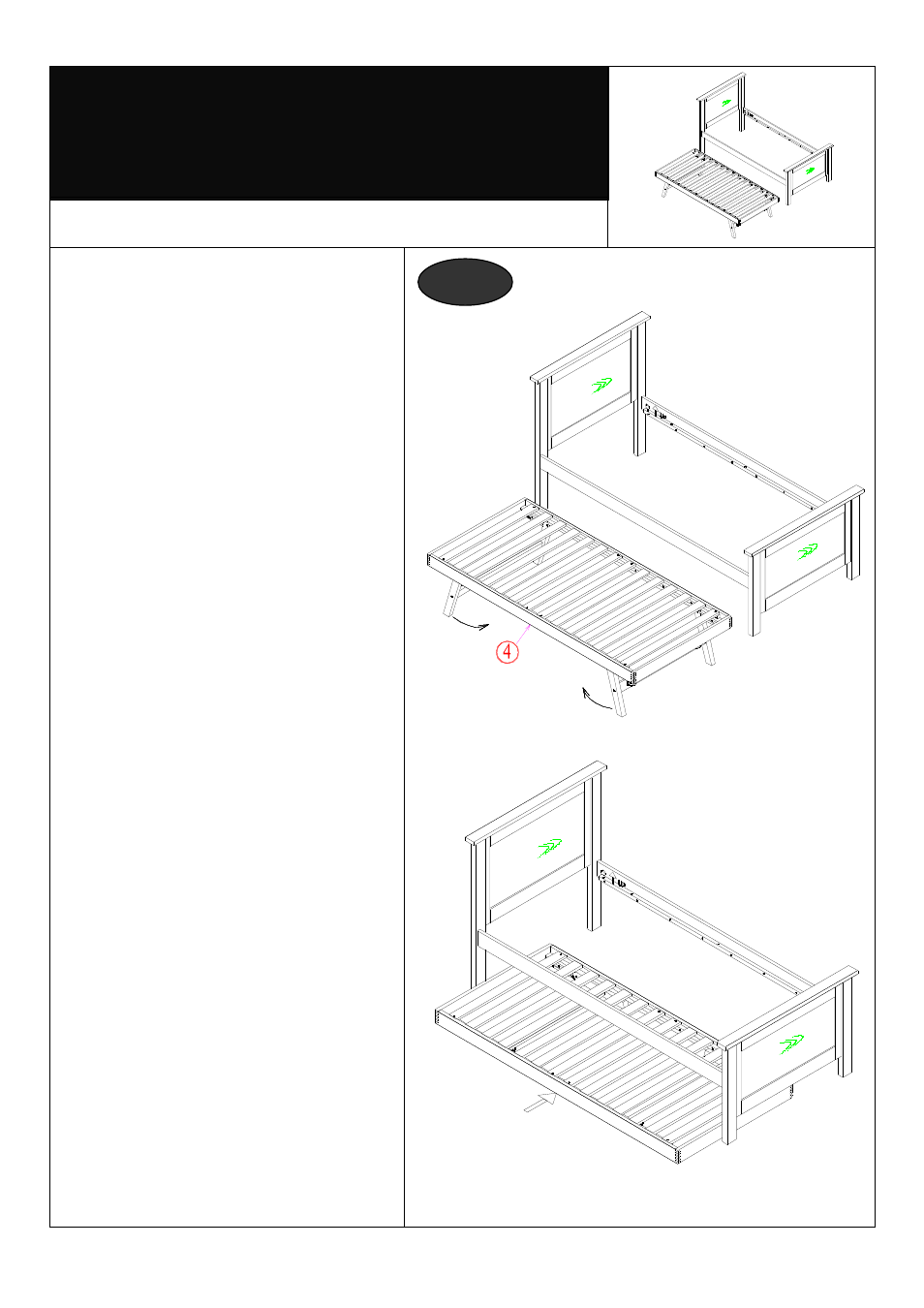 Assembly | Dreams Valencia Bedstead User Manual | Page 4 / 5
