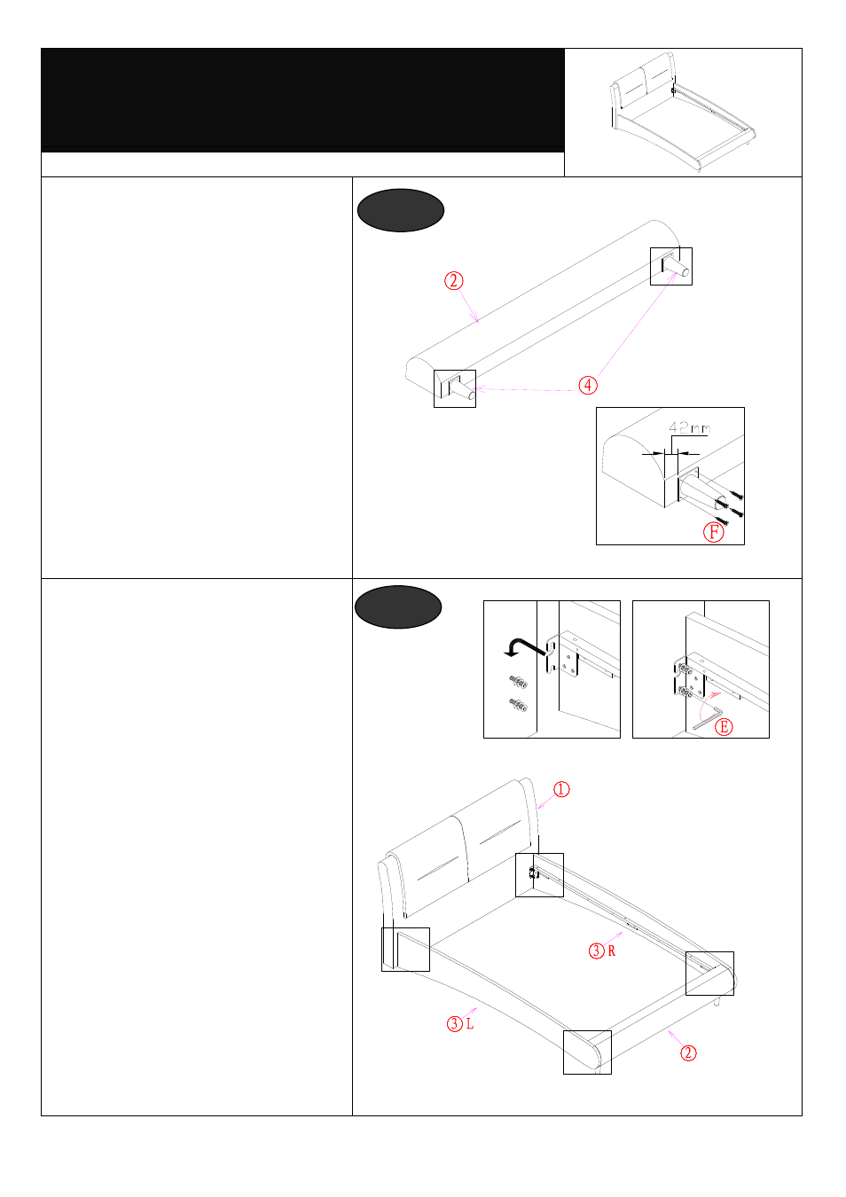 Assembly | Dreams Latina Bedstead User Manual | Page 3 / 5