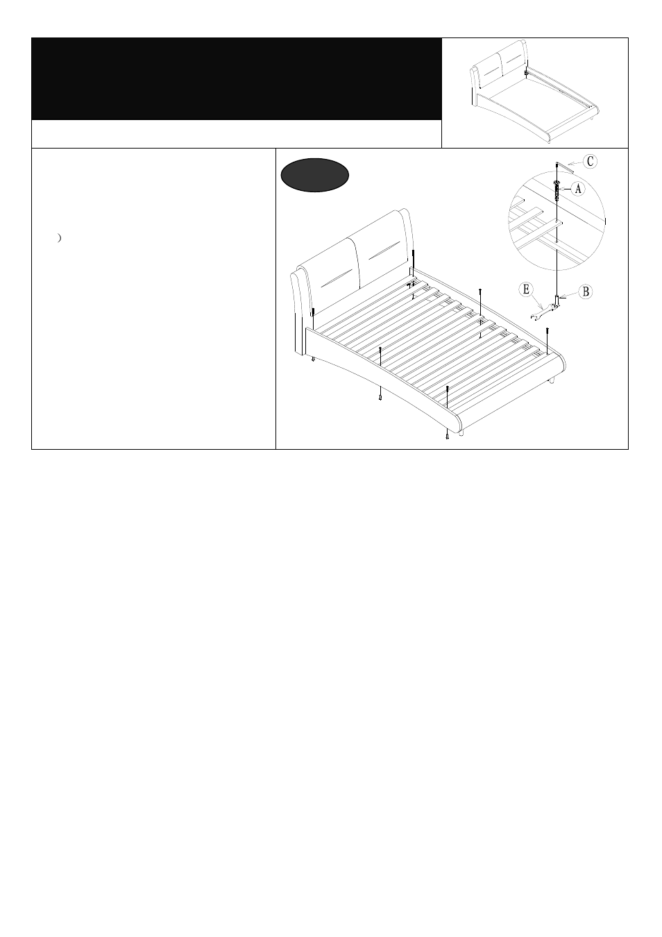 Assembly | Dreams Latina Bedstead User Manual | Page 5 / 5