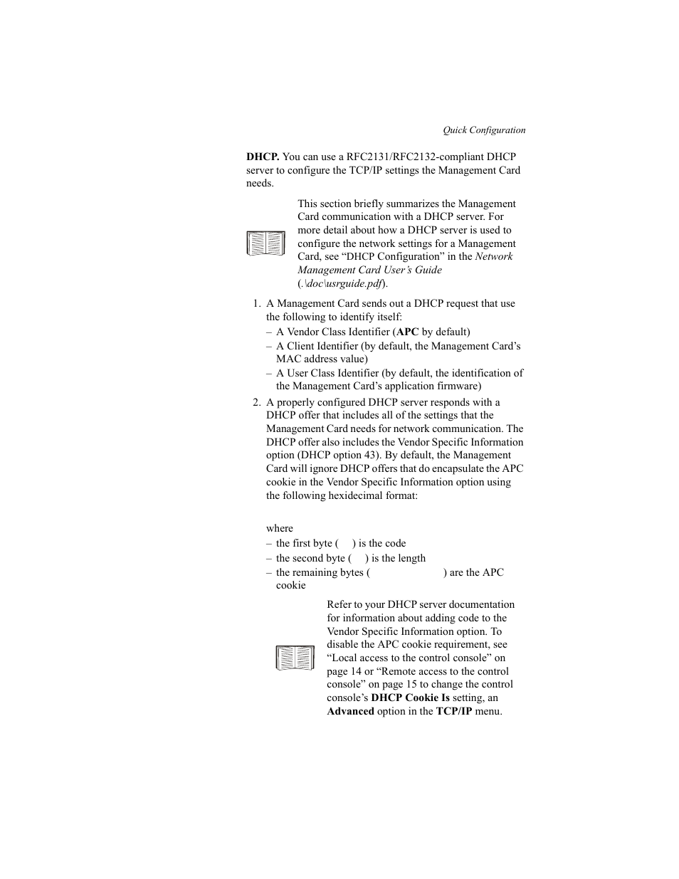 APC Network Management Card AP9617 User Manual | Page 13 / 19