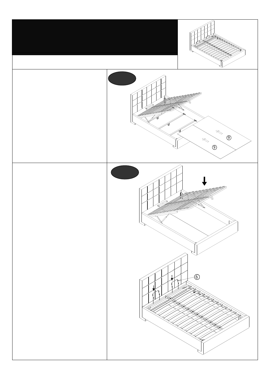 Assembly | Dreams Toronto Ottoman Bedstead User Manual | Page 5 / 5