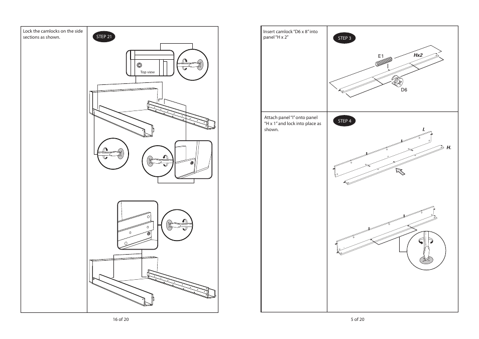 Ins.495crs-dm 15&4&5&14 120511 | Dreams Disney Cars Toddler Bed User Manual | Page 5 / 10