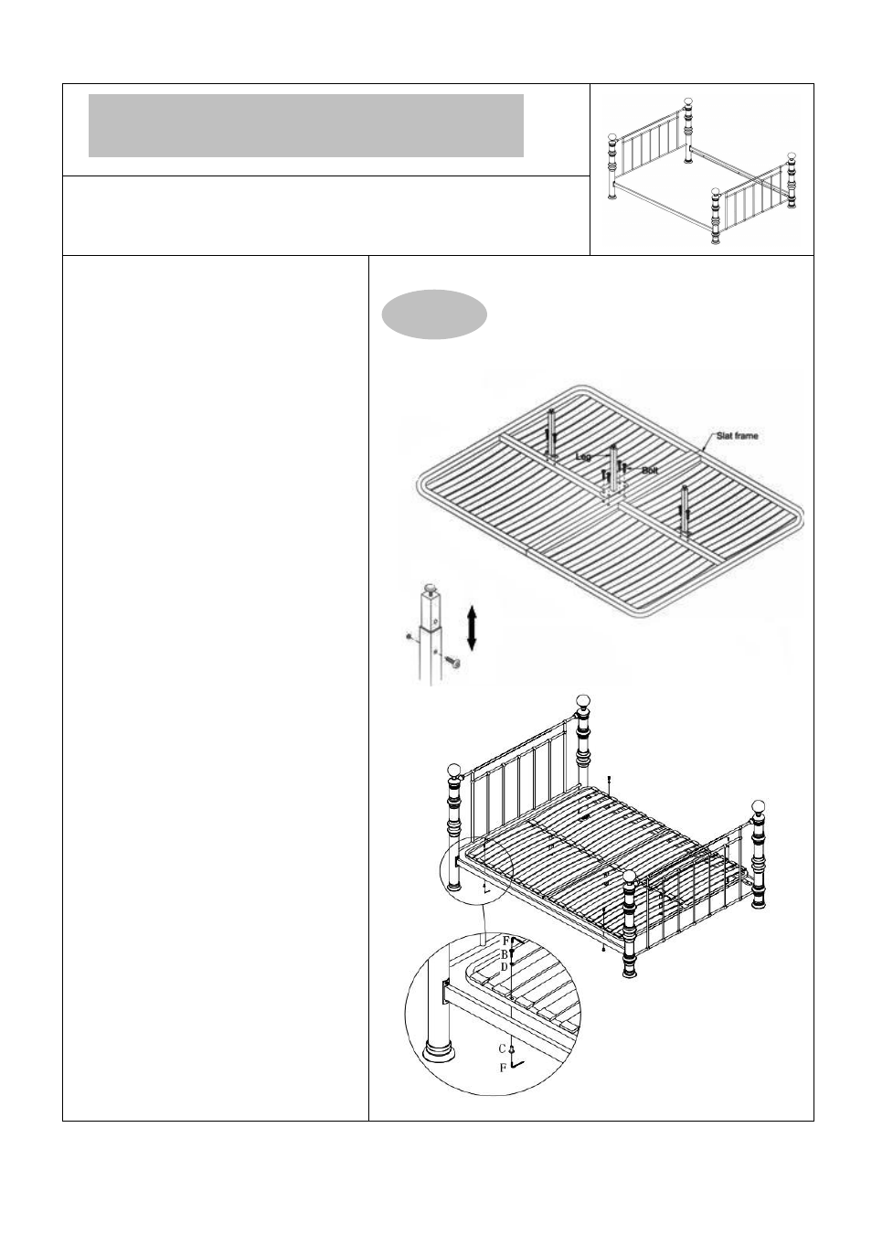 Assembly | Dreams Aurora Bedstead User Manual | Page 15 / 15