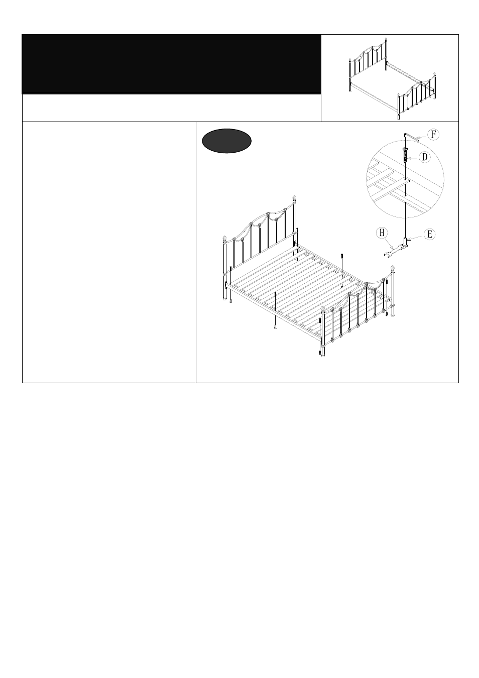 Assembly | Dreams Kiera Bedstead User Manual | Page 5 / 5