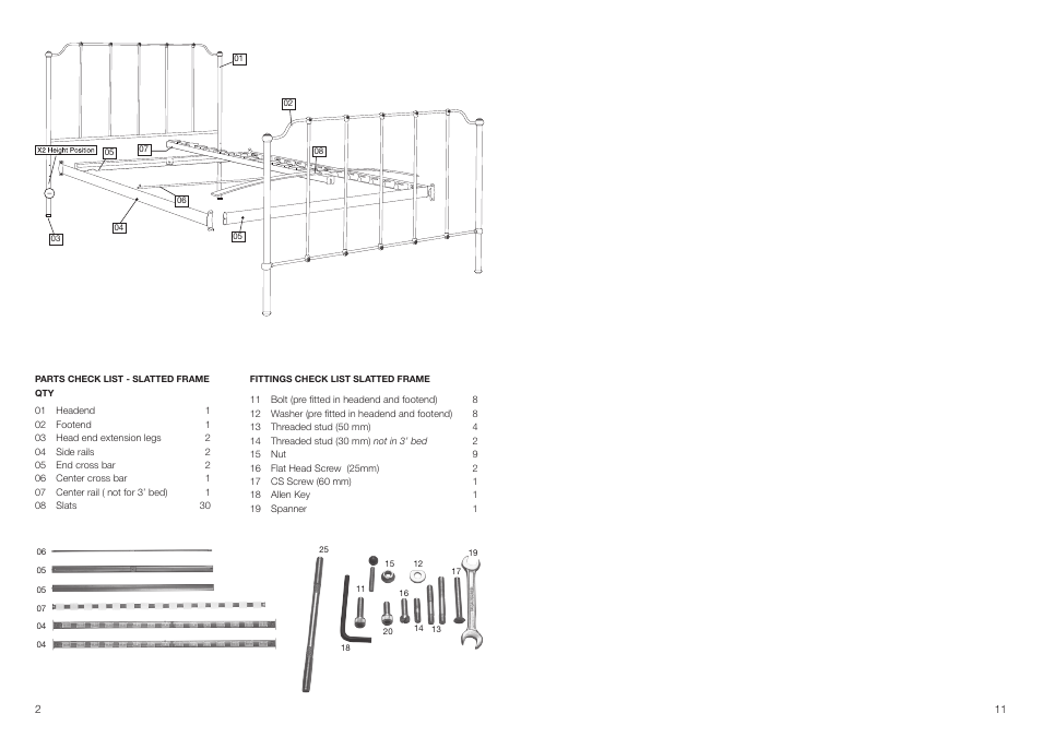 Dreams Selkirk Bedstead User Manual | Page 2 / 6