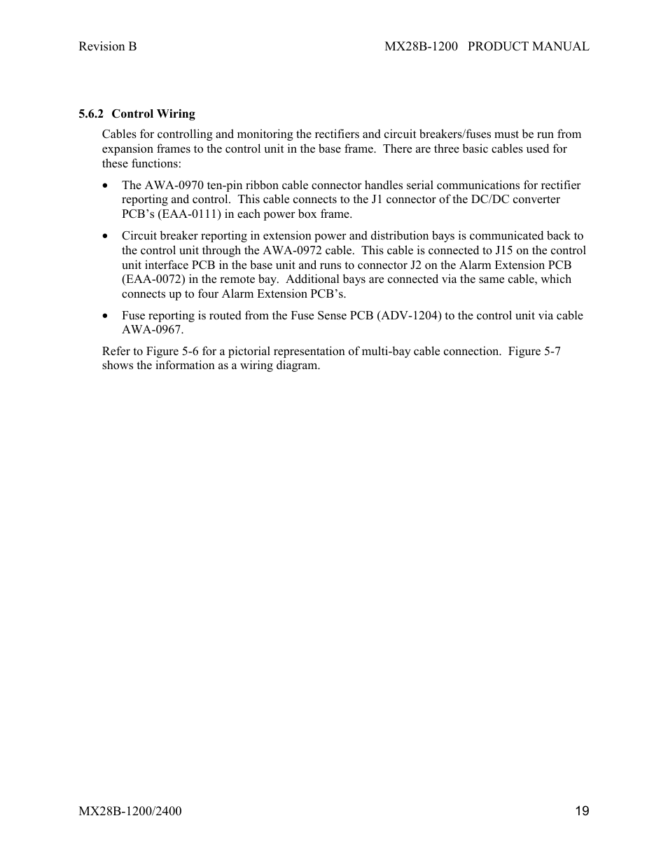 Control wiring | APC DC Power Plant MX28B-1200 User Manual | Page 25 / 54