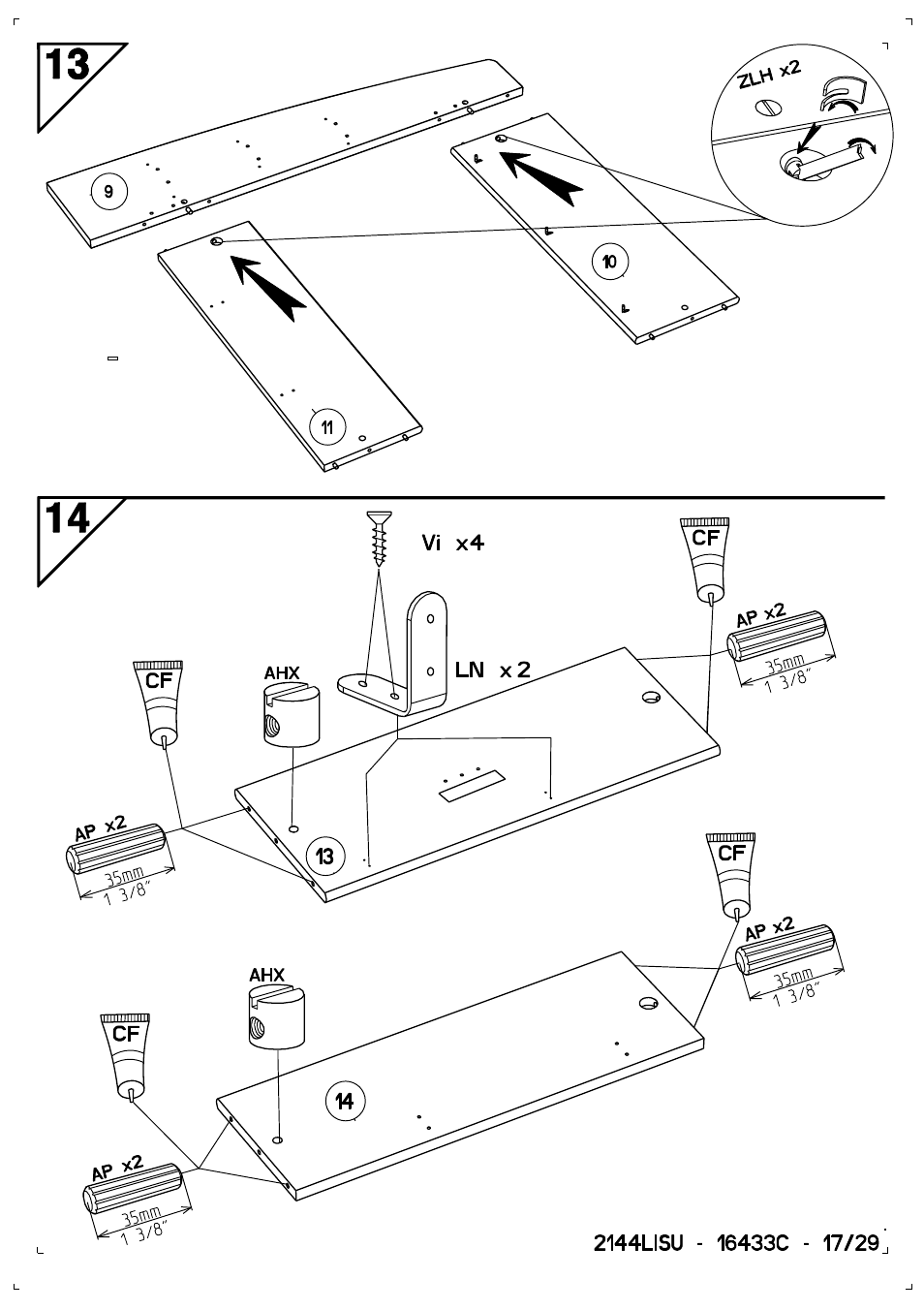 Dreams Sophie Bunk Bed User Manual | Page 17 / 29