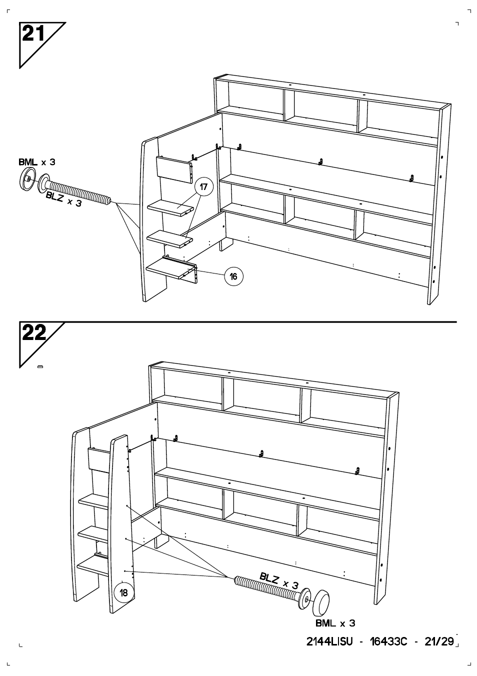 Dreams Sophie Bunk Bed User Manual | Page 21 / 29