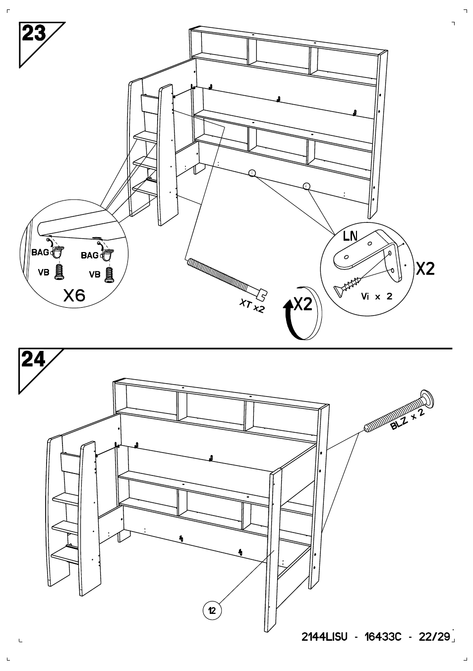 Dreams Sophie Bunk Bed User Manual | Page 22 / 29