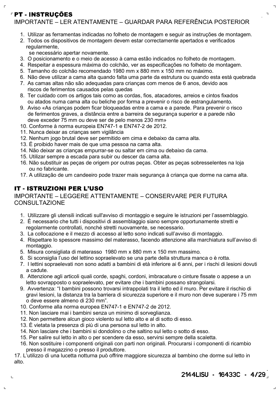 Dreams Sophie Bunk Bed User Manual | Page 4 / 29
