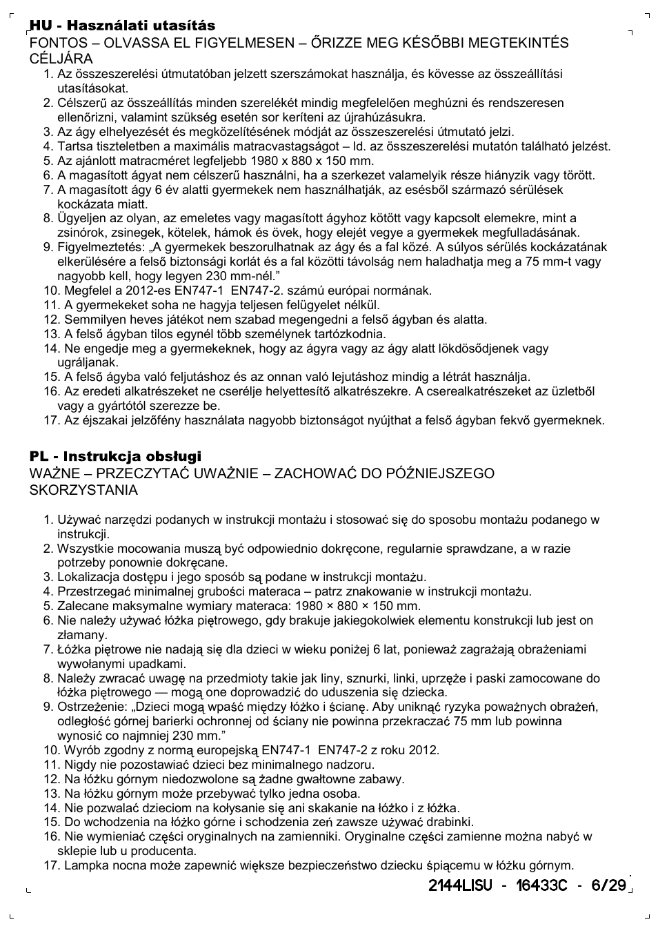 Dreams Sophie Bunk Bed User Manual | Page 6 / 29