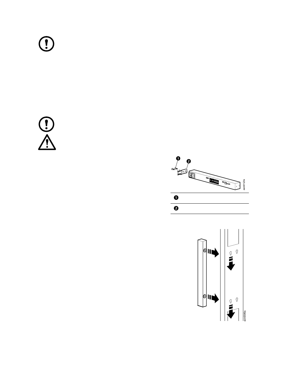 How to install the rack monitor 200, Toolless peg-mount installation | APC NETBOTZ NBRK0200 User Manual | Page 10 / 36