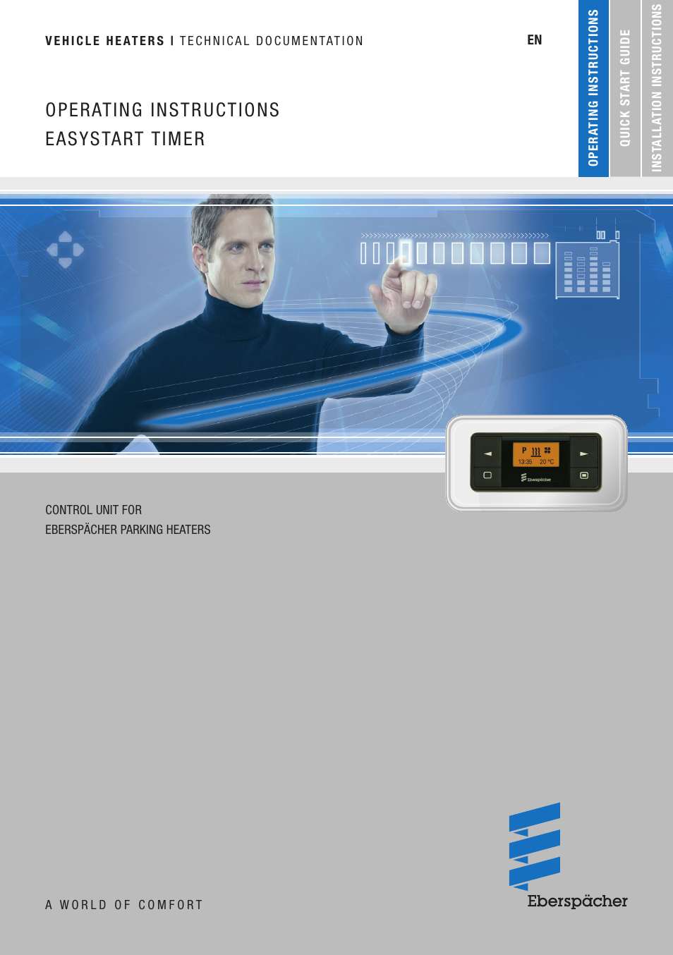 Eberspacher EasyStart Timer Operating instructions User Manual | 32 pages