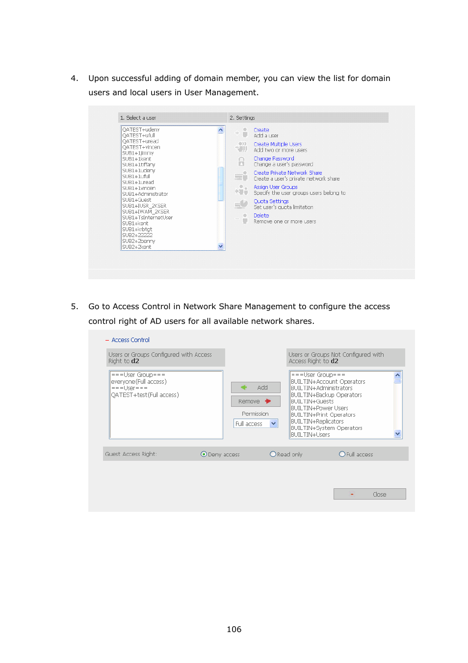 APC Disk On-line Server NAS-2100 User Manual | Page 106 / 112
