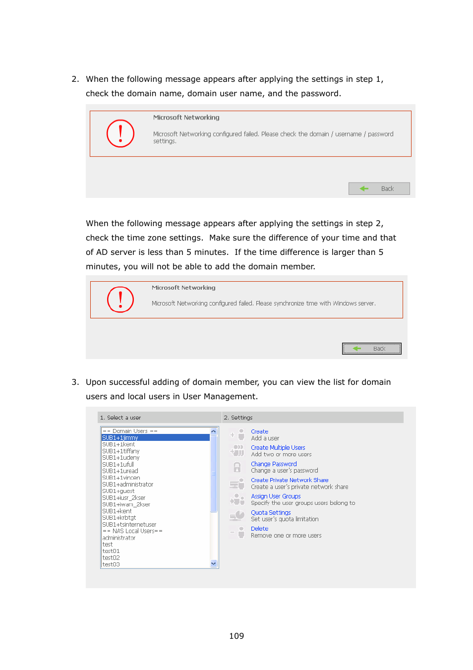 APC Disk On-line Server NAS-2100 User Manual | Page 109 / 112