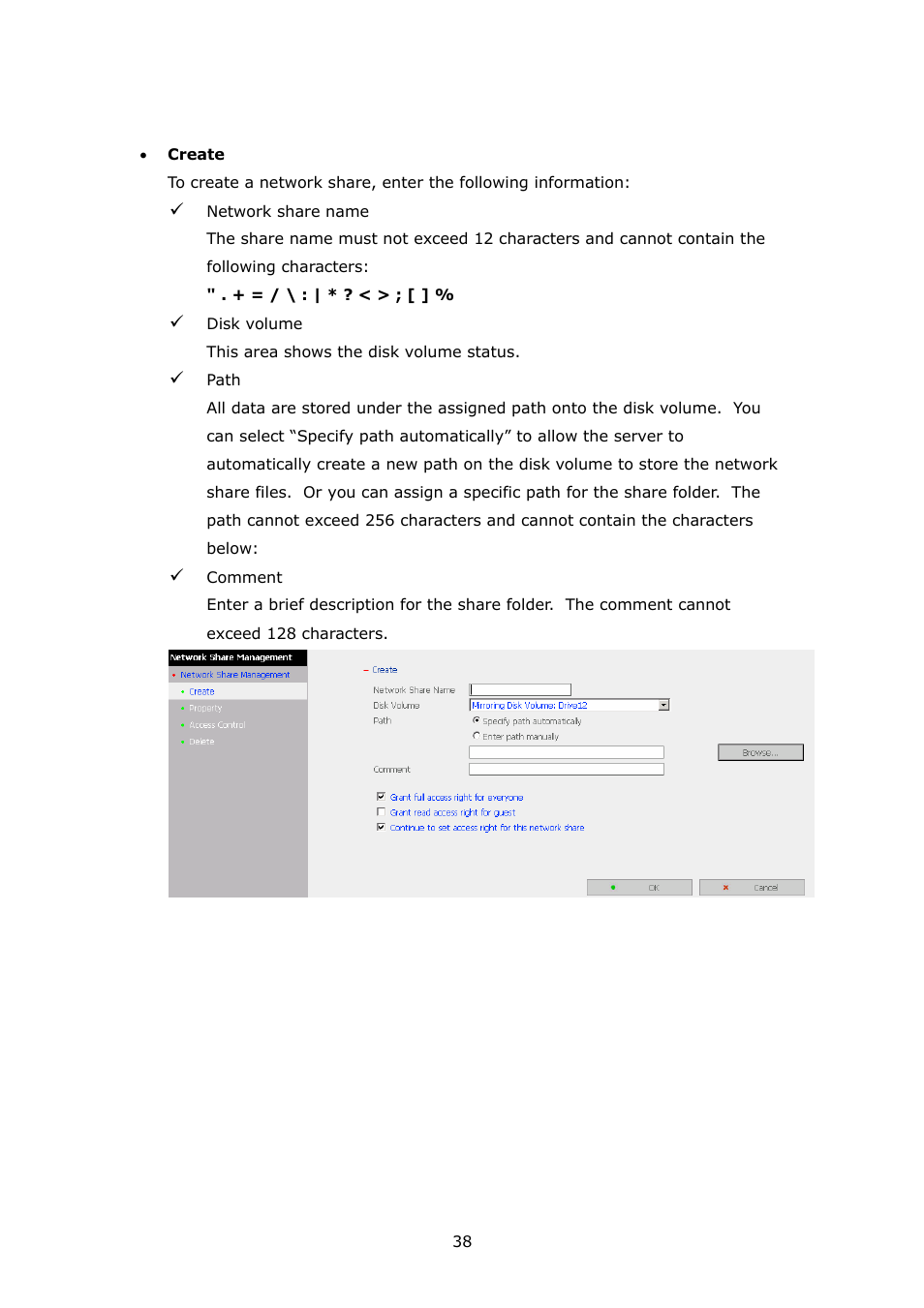 APC Disk On-line Server NAS-2100 User Manual | Page 38 / 112
