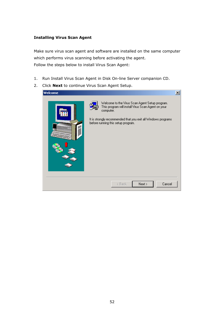 APC Disk On-line Server NAS-2100 User Manual | Page 52 / 112