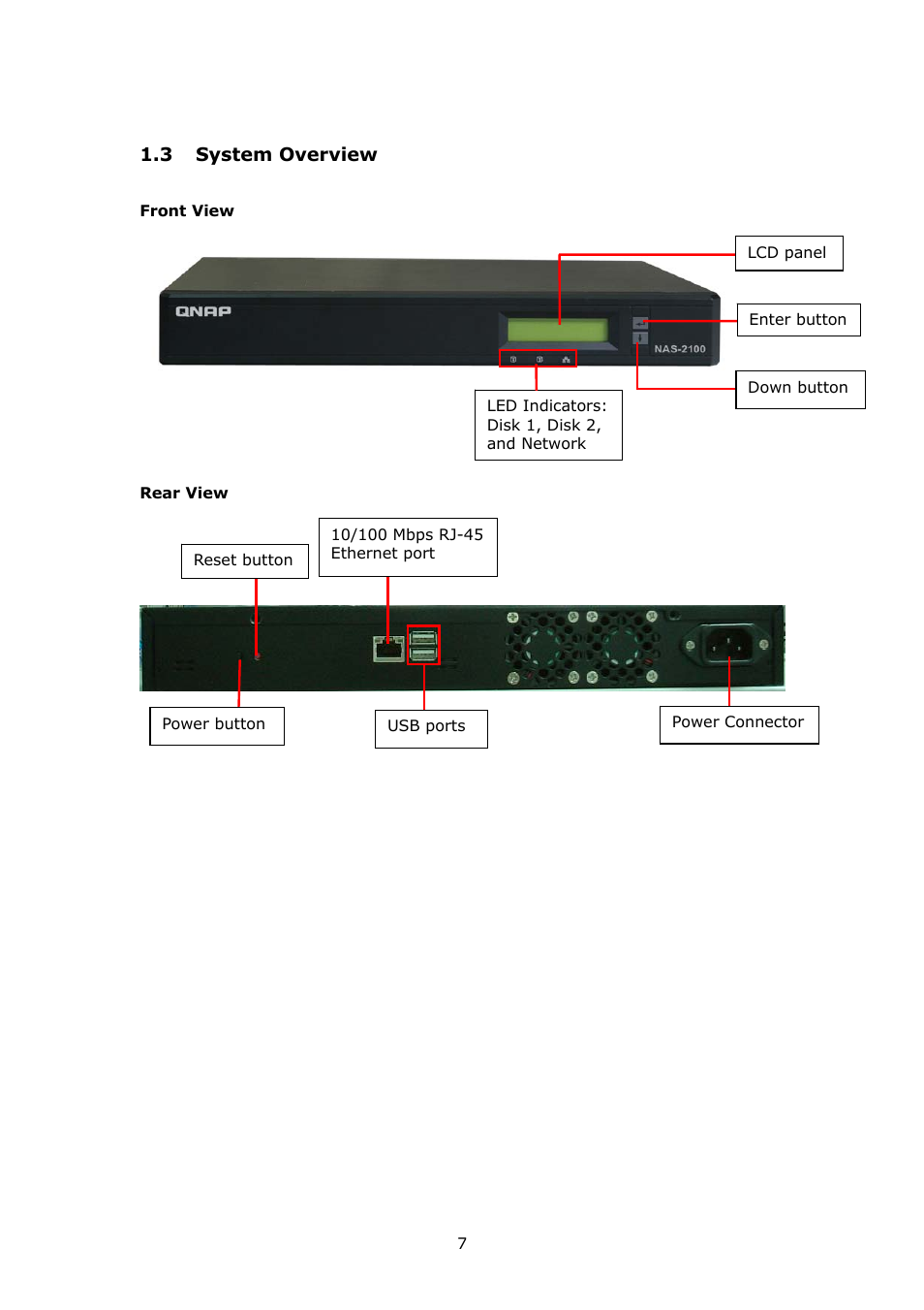 System overview | APC Disk On-line Server NAS-2100 User Manual | Page 7 / 112