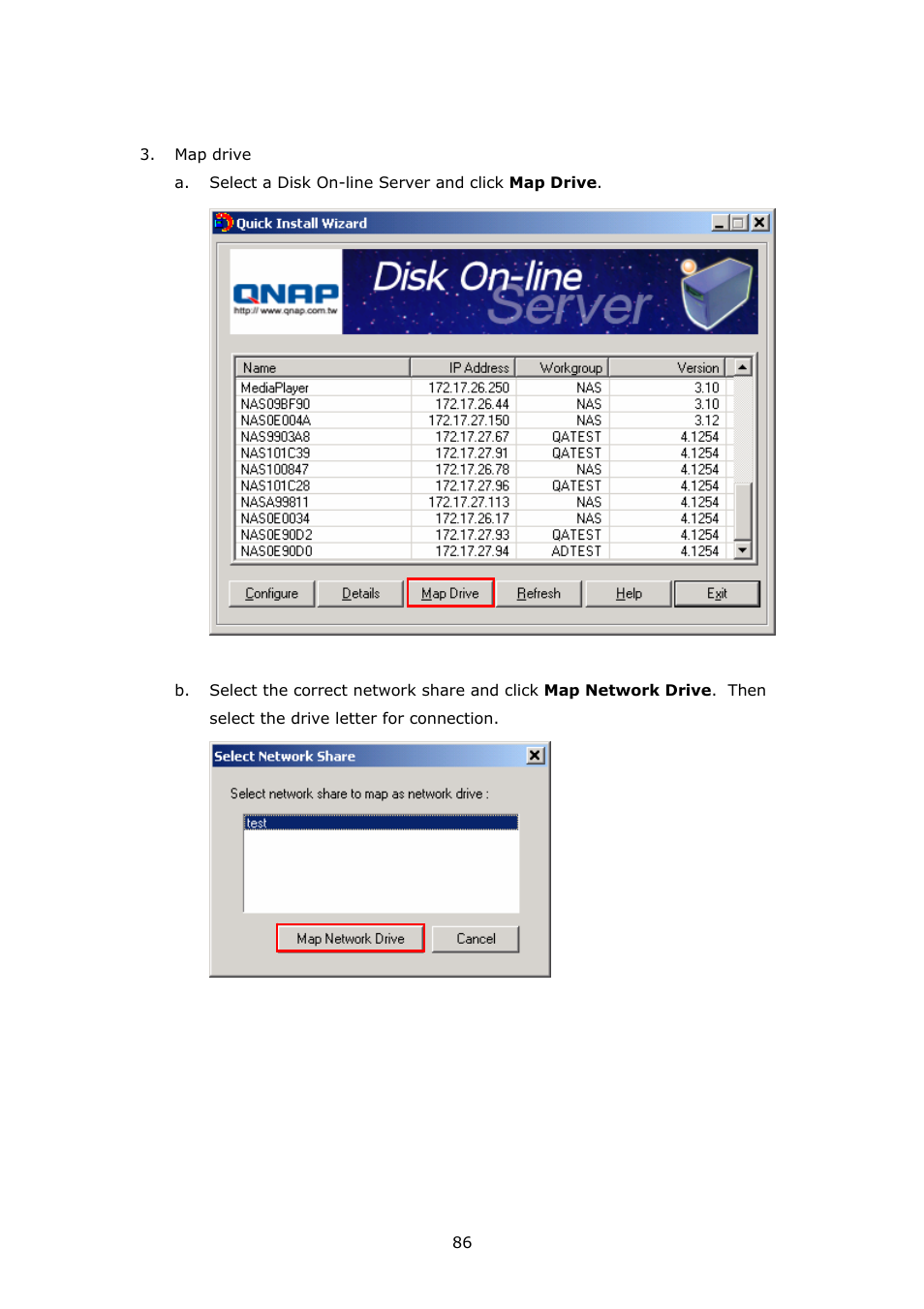 APC Disk On-line Server NAS-2100 User Manual | Page 86 / 112