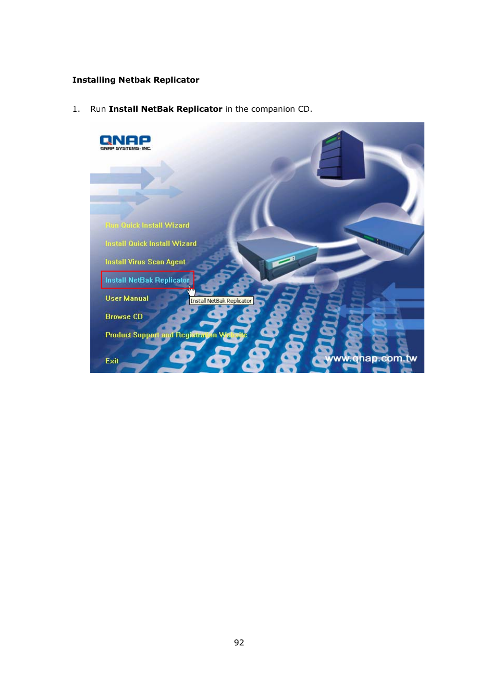 APC Disk On-line Server NAS-2100 User Manual | Page 92 / 112