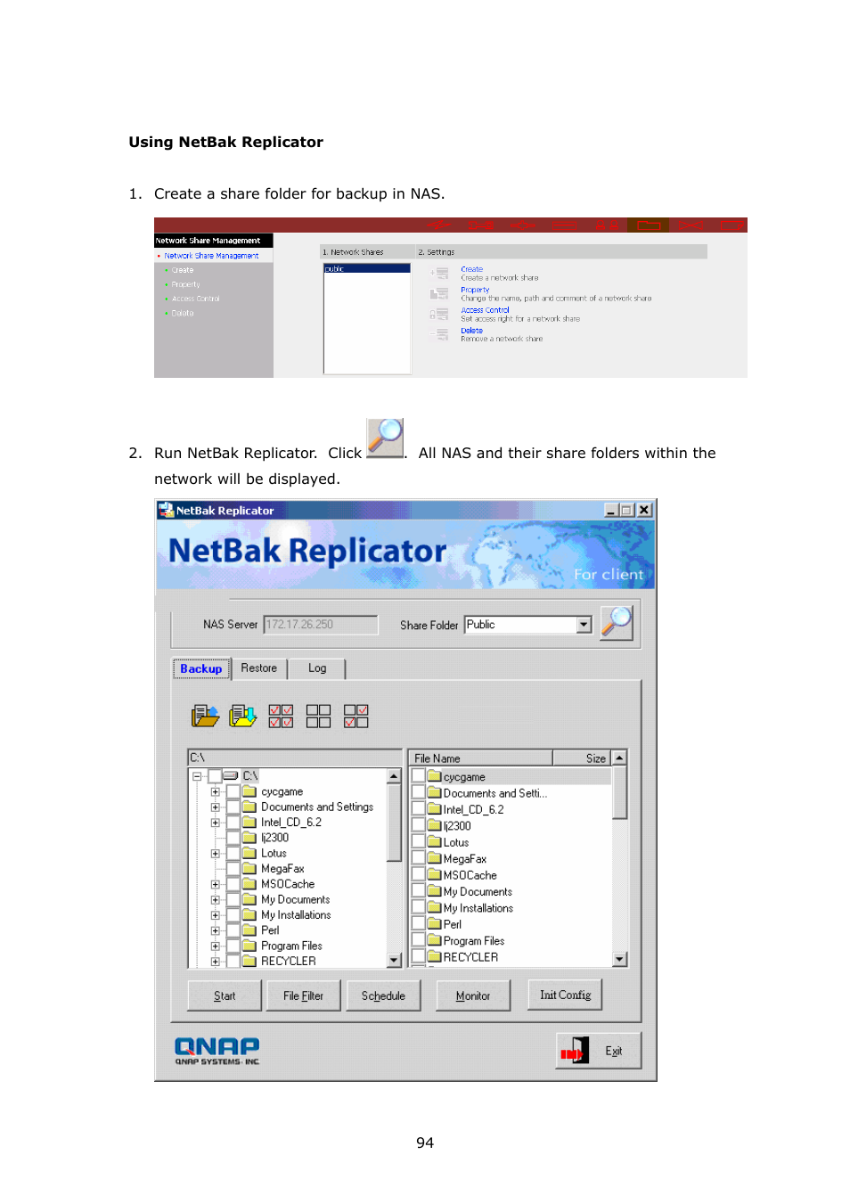 APC Disk On-line Server NAS-2100 User Manual | Page 94 / 112