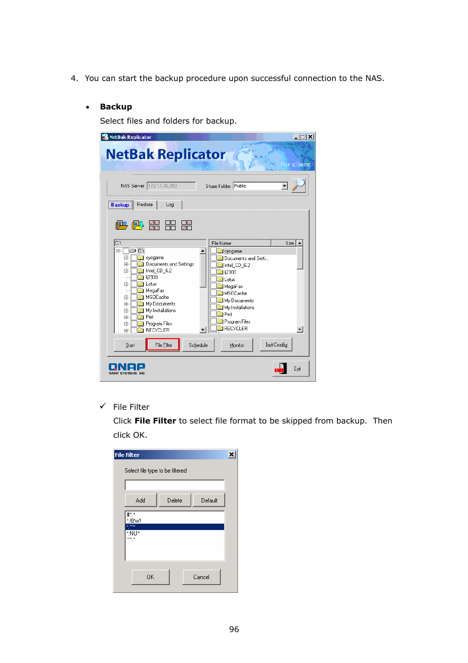APC Disk On-line Server NAS-2100 User Manual | Page 96 / 112