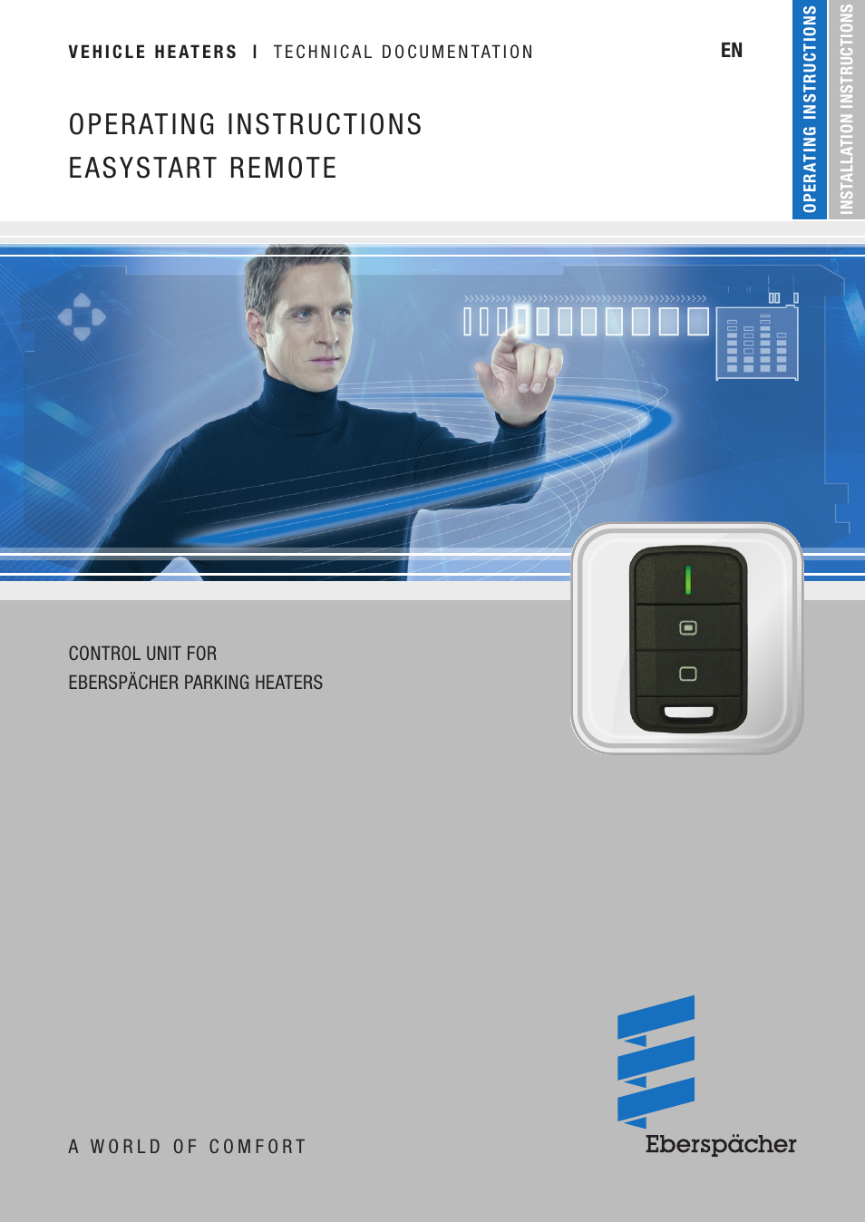 Eberspacher EasyStart Remote User Manual | 20 pages