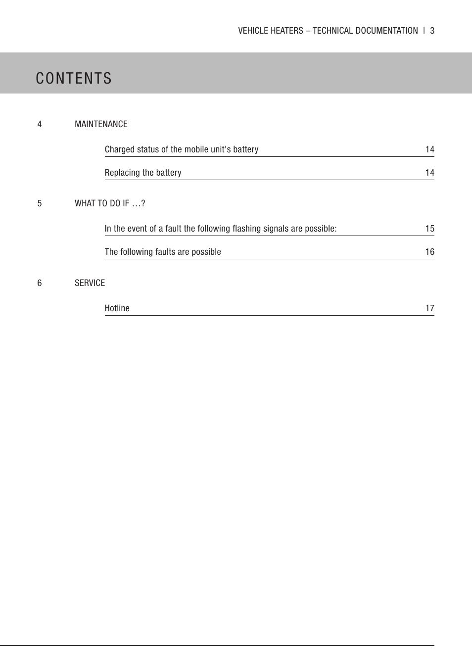 Eberspacher EasyStart Remote User Manual | Page 3 / 20