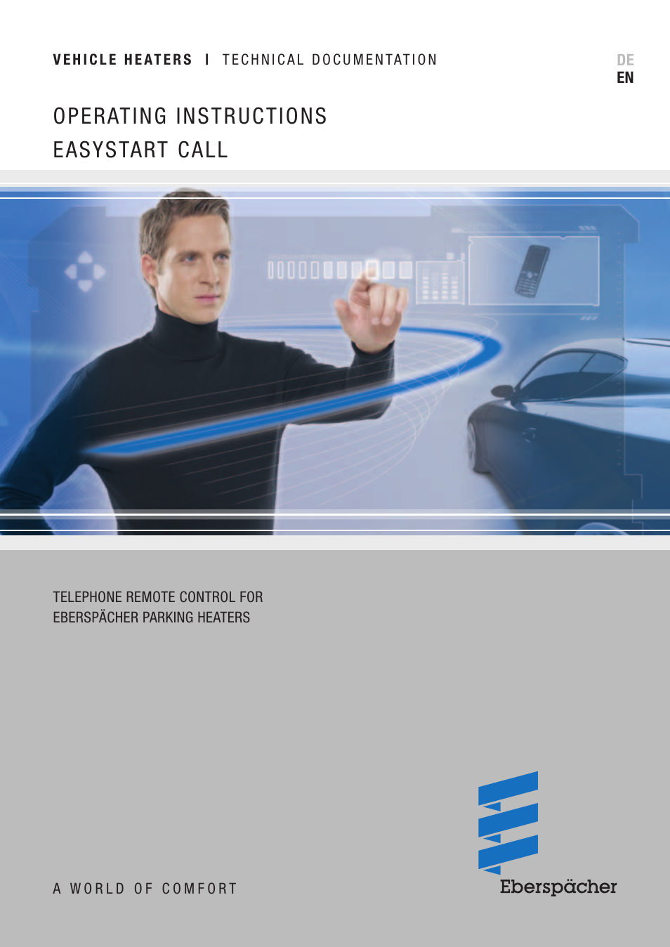 Eberspacher EasyStart Call User Manual | 30 pages