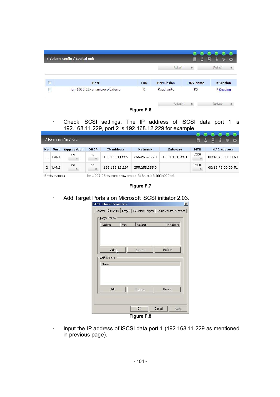 APC RAID Subsystem SCSI-SATA II User Manual | Page 104 / 131