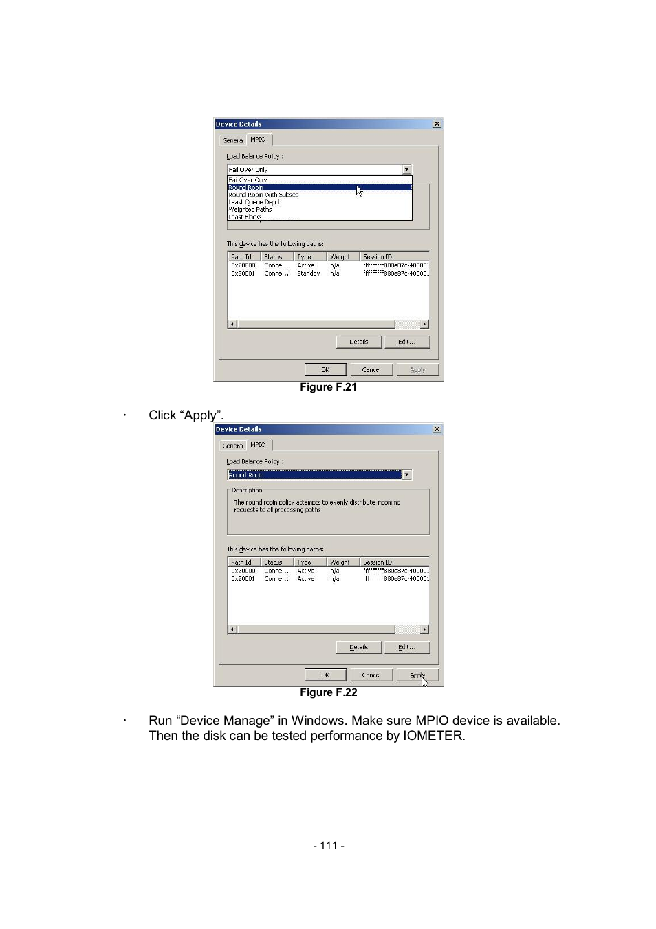 APC RAID Subsystem SCSI-SATA II User Manual | Page 111 / 131