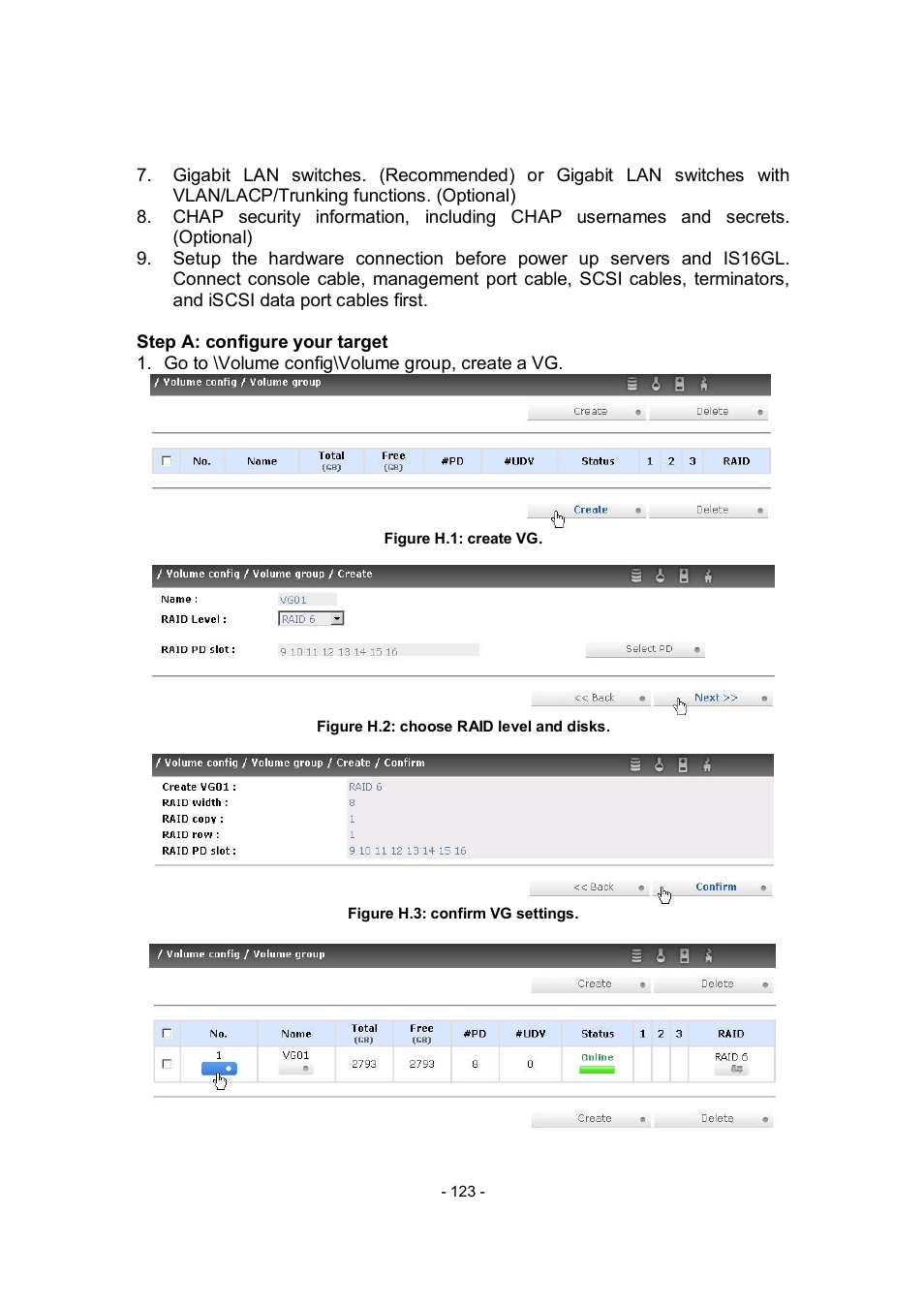 APC RAID Subsystem SCSI-SATA II User Manual | Page 123 / 131
