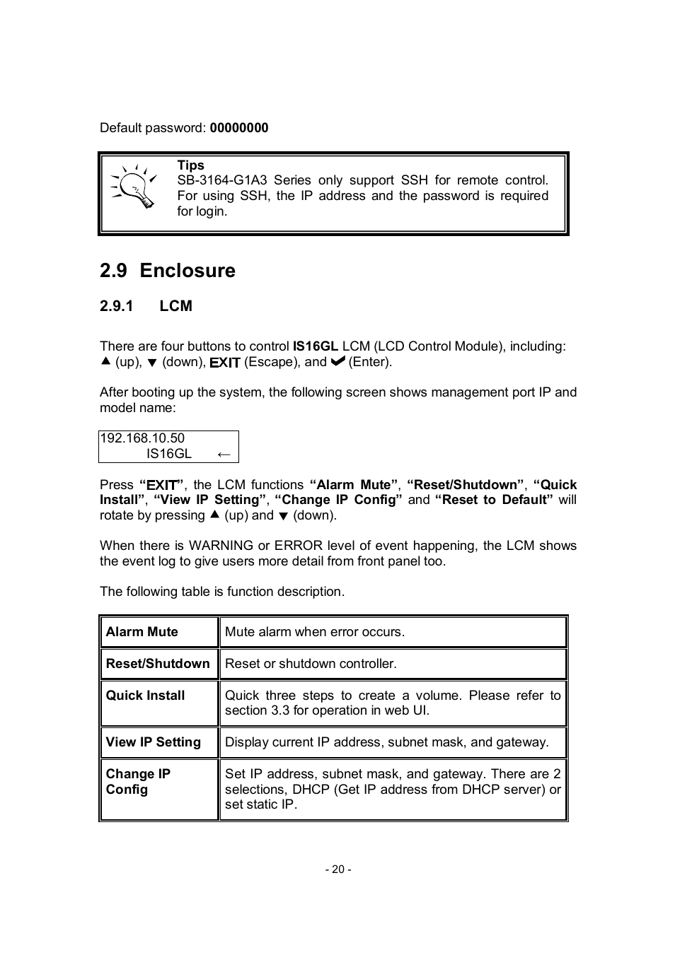 9 enclosure | APC RAID Subsystem SCSI-SATA II User Manual | Page 20 / 131