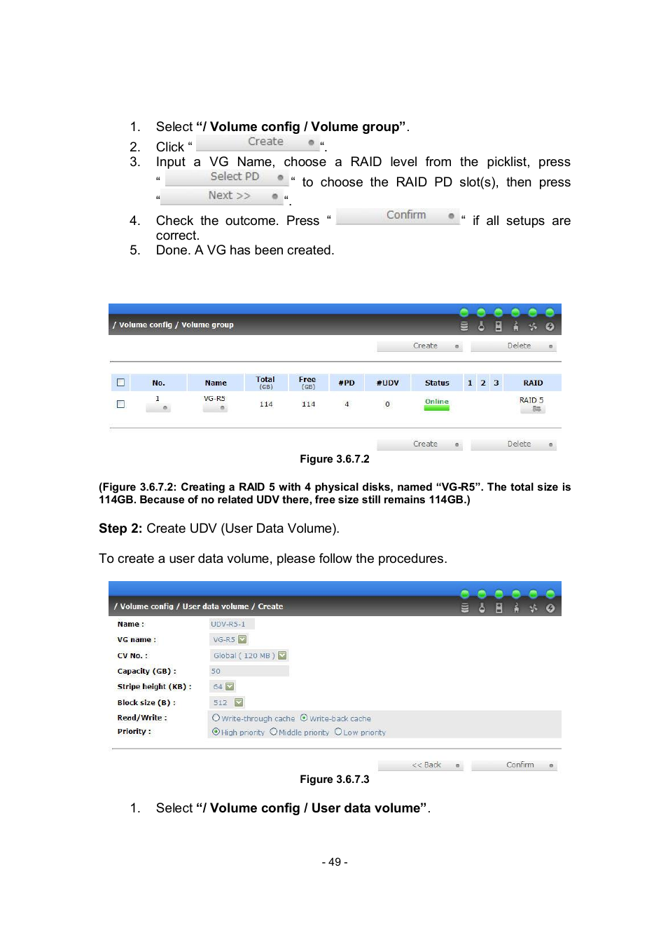 APC RAID Subsystem SCSI-SATA II User Manual | Page 49 / 131