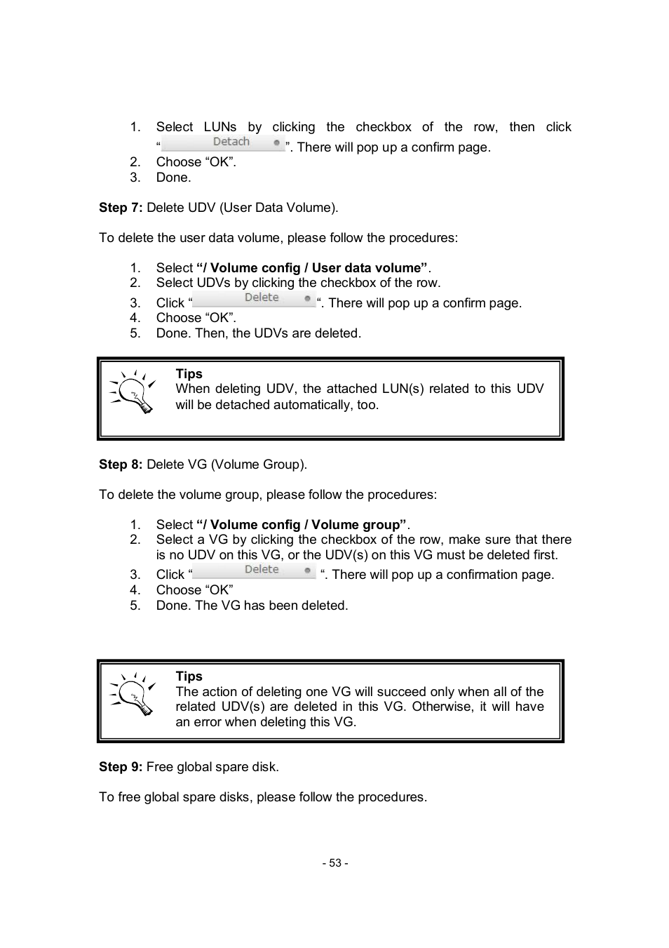 APC RAID Subsystem SCSI-SATA II User Manual | Page 53 / 131