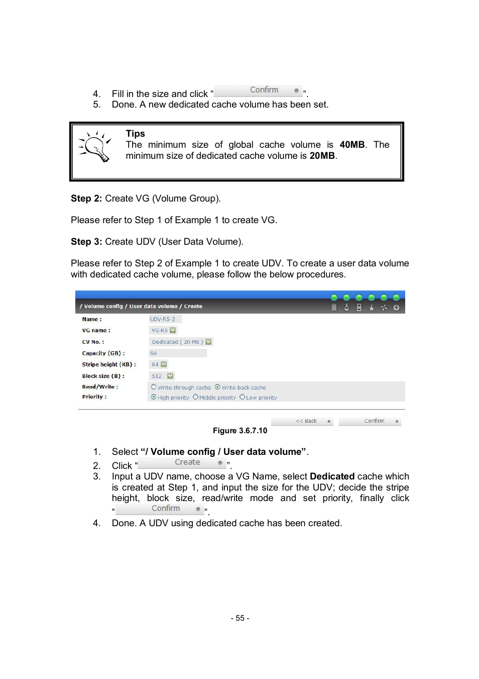 APC RAID Subsystem SCSI-SATA II User Manual | Page 55 / 131