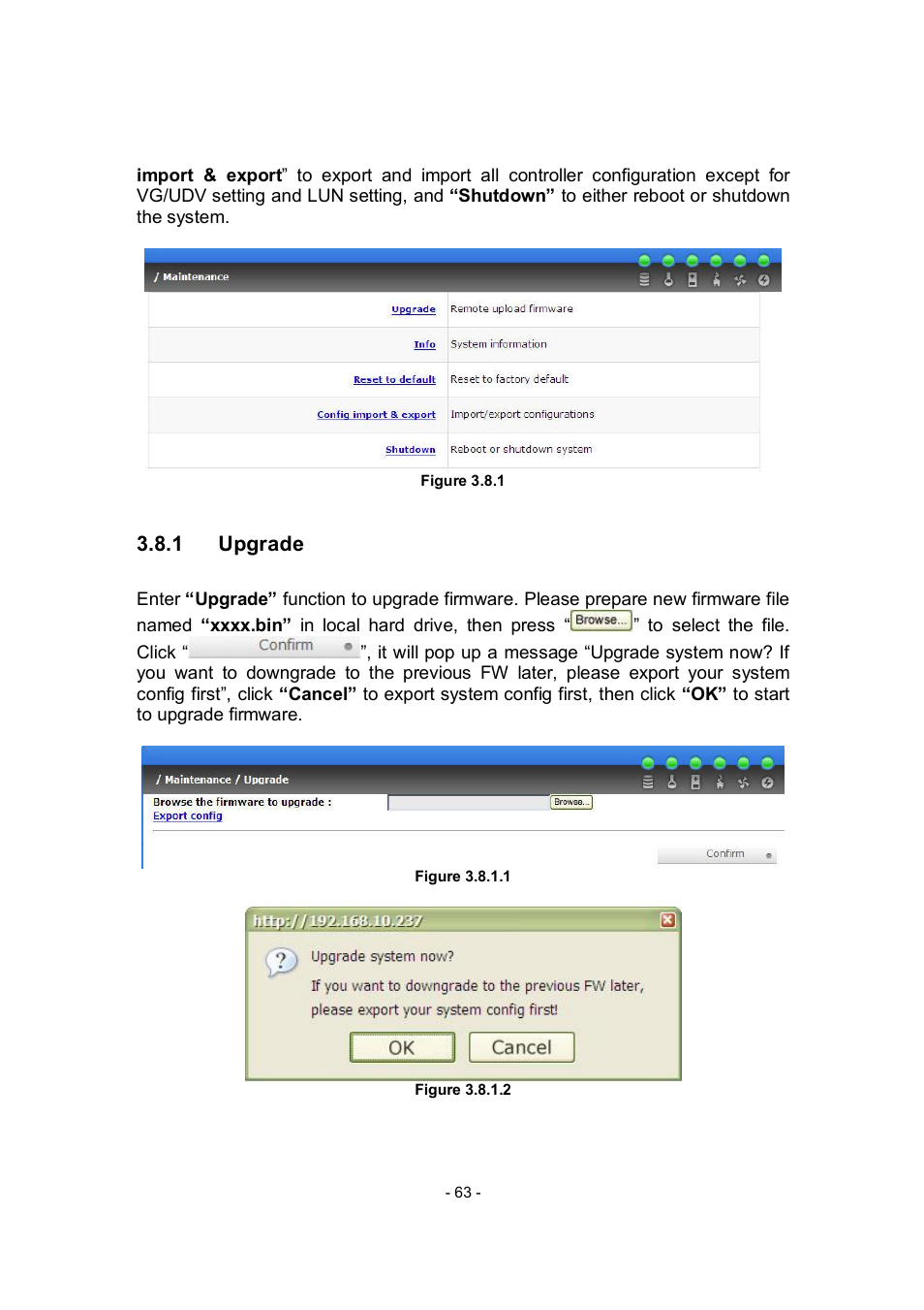 APC RAID Subsystem SCSI-SATA II User Manual | Page 63 / 131