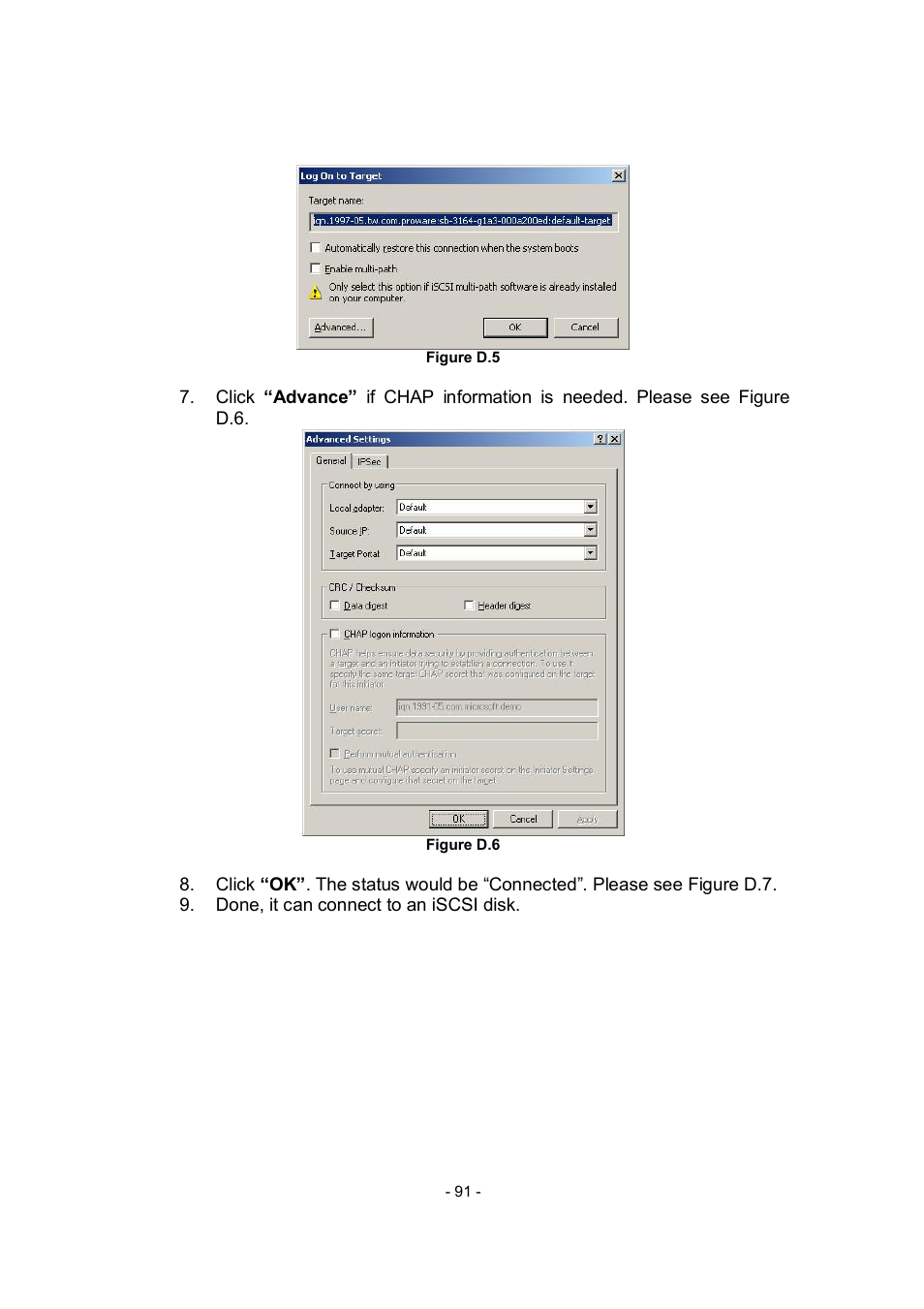 APC RAID Subsystem SCSI-SATA II User Manual | Page 91 / 131