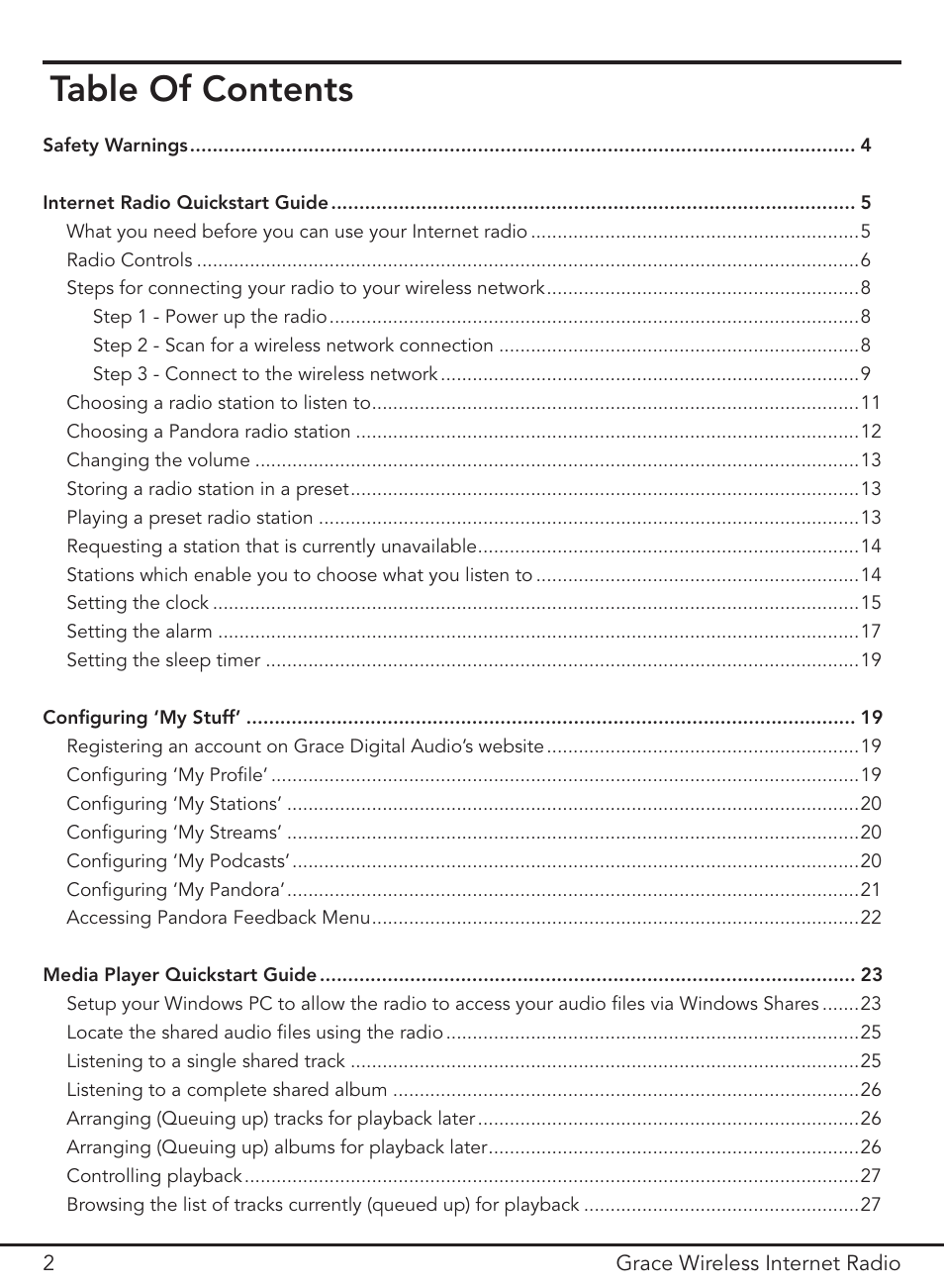 ECOXGEAR IR1000: Innovator User Manual | Page 2 / 44