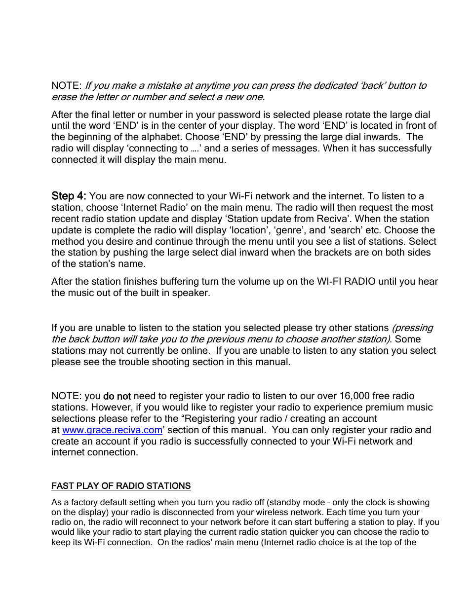 ECOXGEAR IR2550P: Pandora Radio User Manual | Page 3 / 51