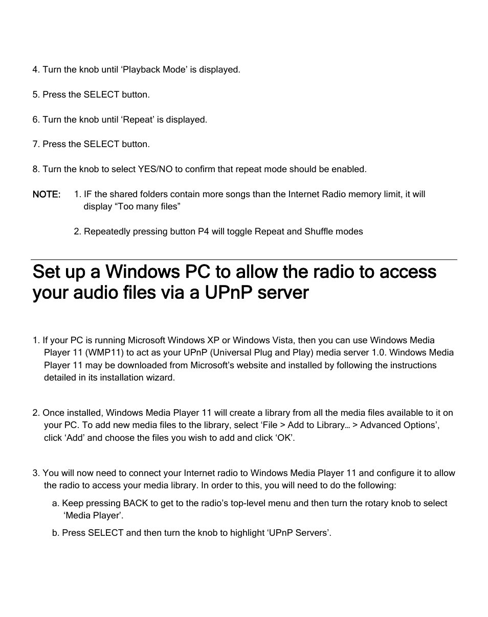 ECOXGEAR IR2550P: Pandora Radio User Manual | Page 36 / 51
