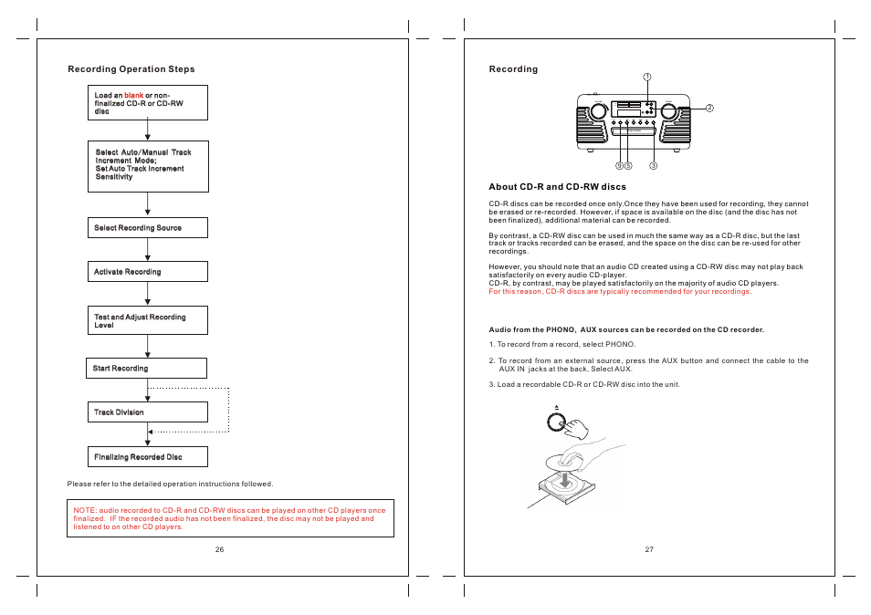 页 14, Tuning volume | ECOXGEAR C2CDRW: Retrowriter User Manual | Page 14 / 18