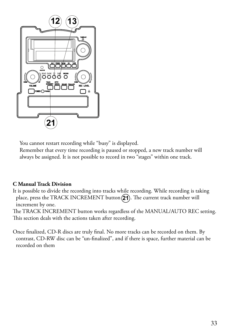 ECOXGEAR TWCCDRW: Tunewriter II User Manual | Page 33 / 38