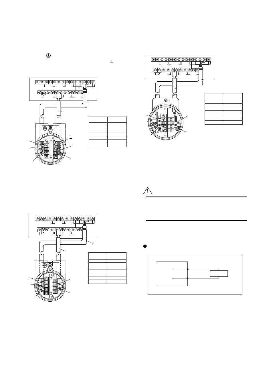 7 connecting to external instruments, Connecting to external instruments -7, 7 connecting to external instru- ments | Warning, Wiring, Axfa11 converter axfc dedicated signal cable, Axfa11 converter | APC AXFA11G User Manual | Page 17 / 118