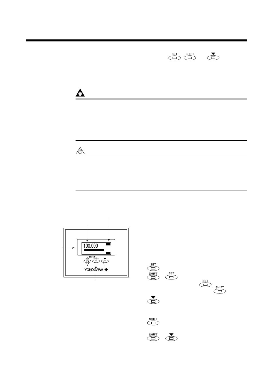 1 operating panel configuration and functions, Operating panel configuration and functions -1, Basic operating procedures | Using the display unit) | APC AXFA11G User Manual | Page 20 / 118